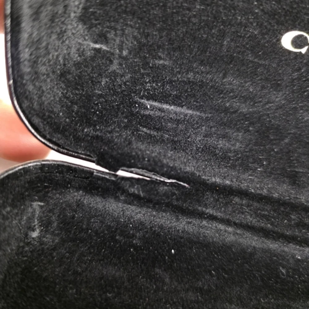 Coach Black‎ Glasses Case